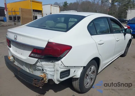 2015 Honda Civic Lx из США, поврежденный, VIN 19XFB2F5XFE288841